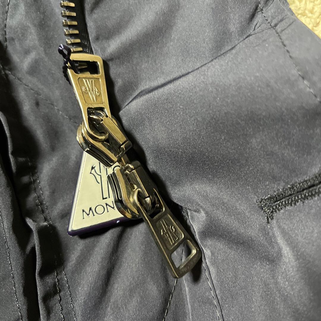 モンクレール ネイビー　ナイロン　コート　ジャケット