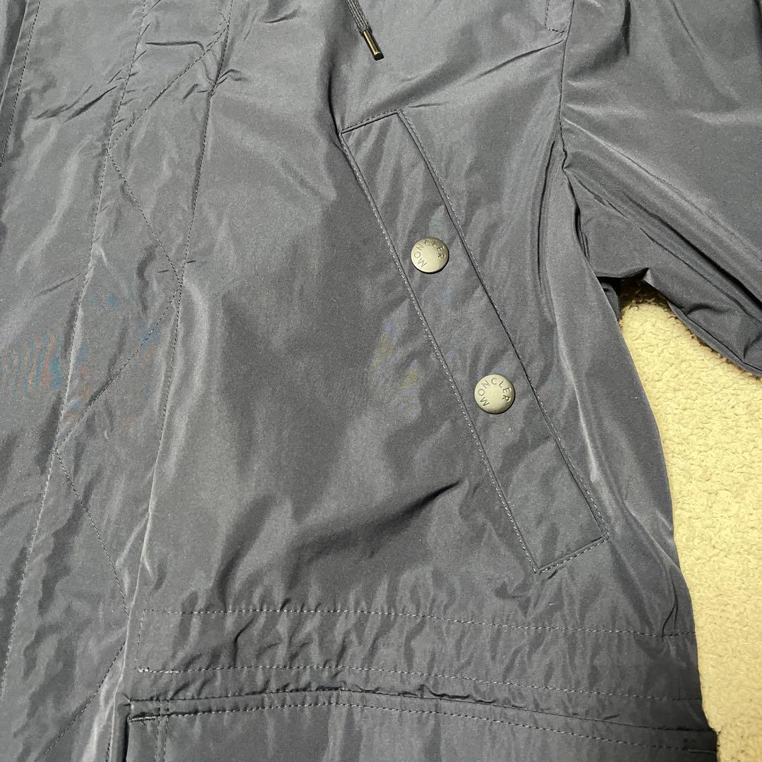 モンクレール ネイビー　ナイロン　コート　ジャケット