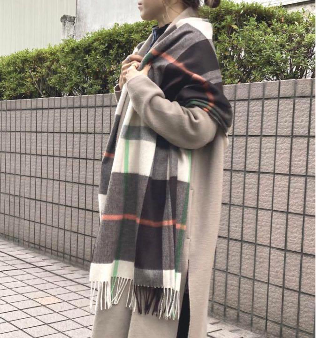 Joshua Ellis 22AW カシミヤ大判ストール CPG 51799 - メルカリ