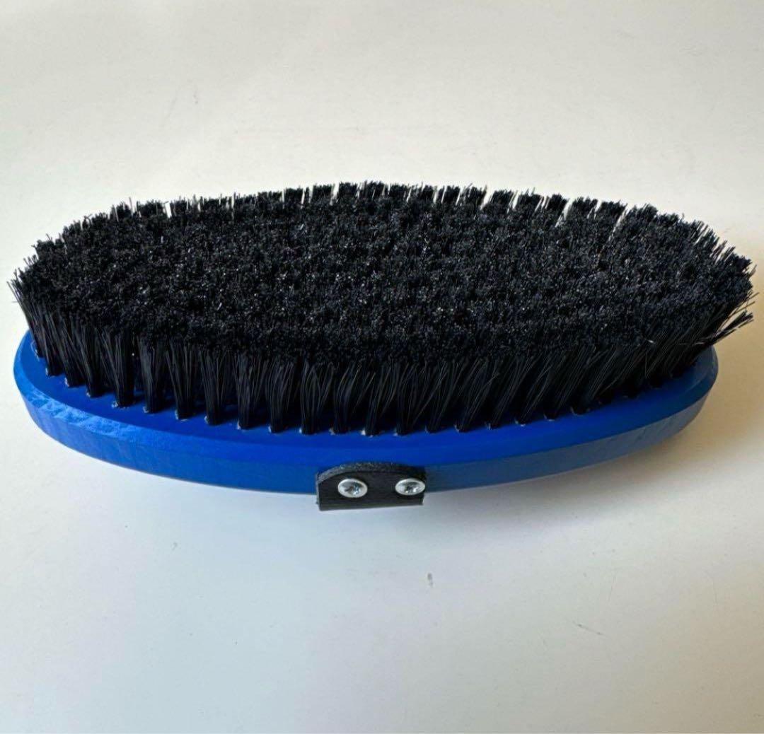 HOLMENKOL オーバルブラシ スチール 中古美品