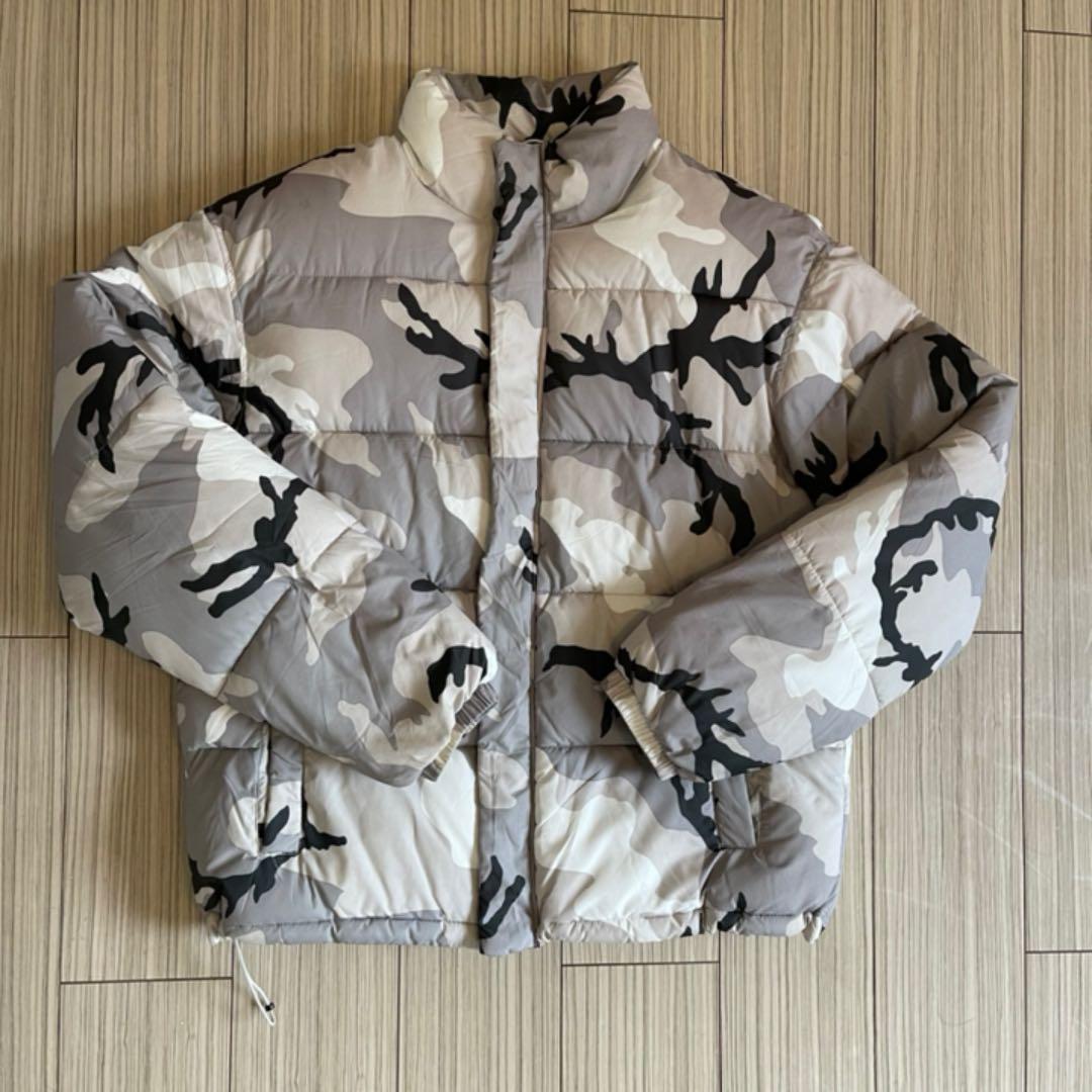 迷彩ダウンジャケット - メルカリ