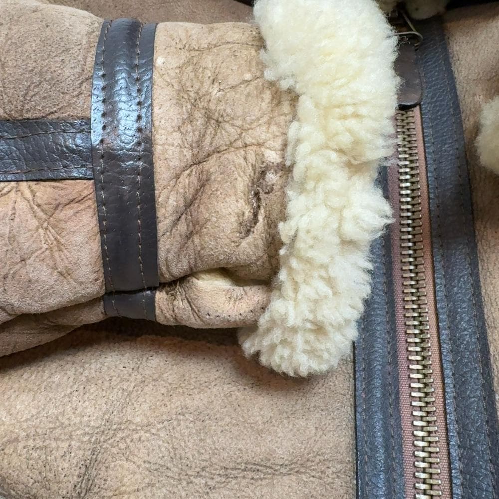 USA製 AVIREX B-3 ムートン フライト ジャケット 36 定価24万