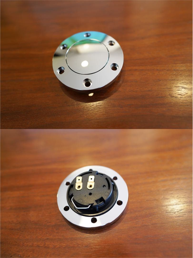 【早い者勝ち】クロムステアリング 14インチ USDM JDM ビレット