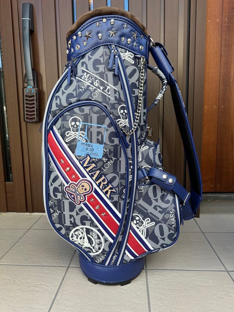 ★超美品★MARK&LONA キャディバッグ WHAT NOT ヘッドカバー付