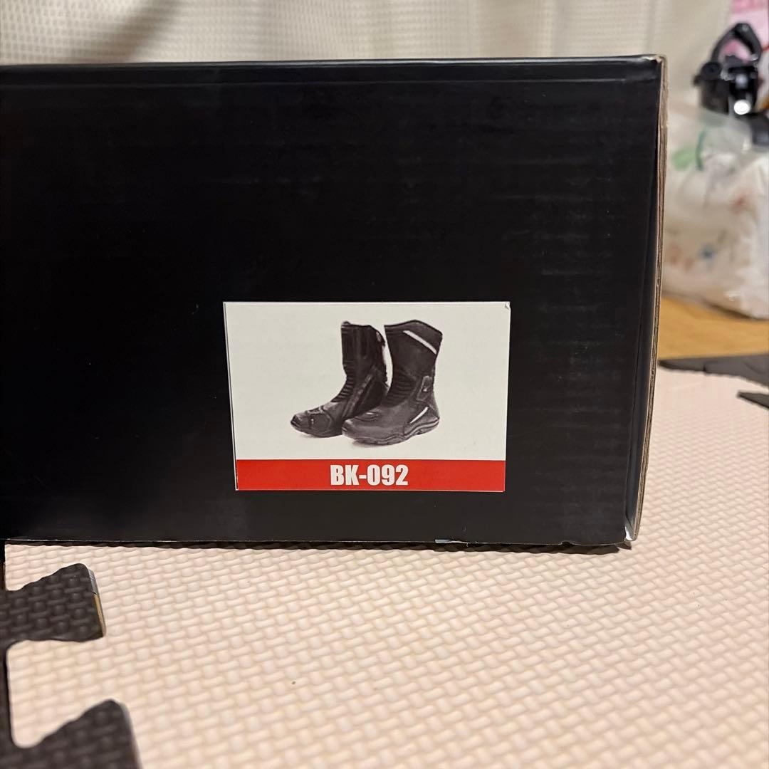 新品 KOMINE ライディングブーツ ブラック 26.0cm BK-092