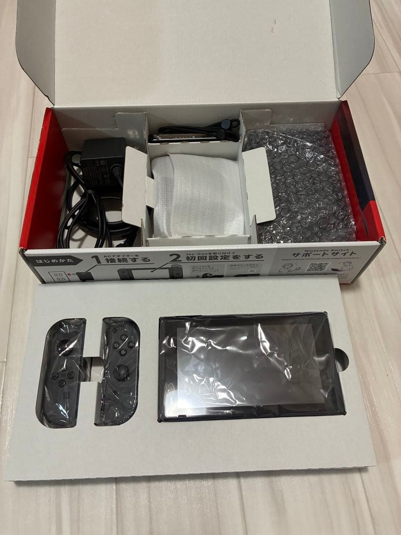 ［即購入OK！！］Nintendo Switch グレー 本体 ジョイコン付き