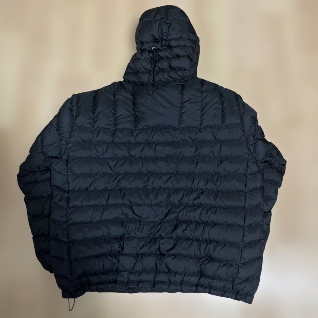 Supreme Micro Down Half Zip Hooded ブラック