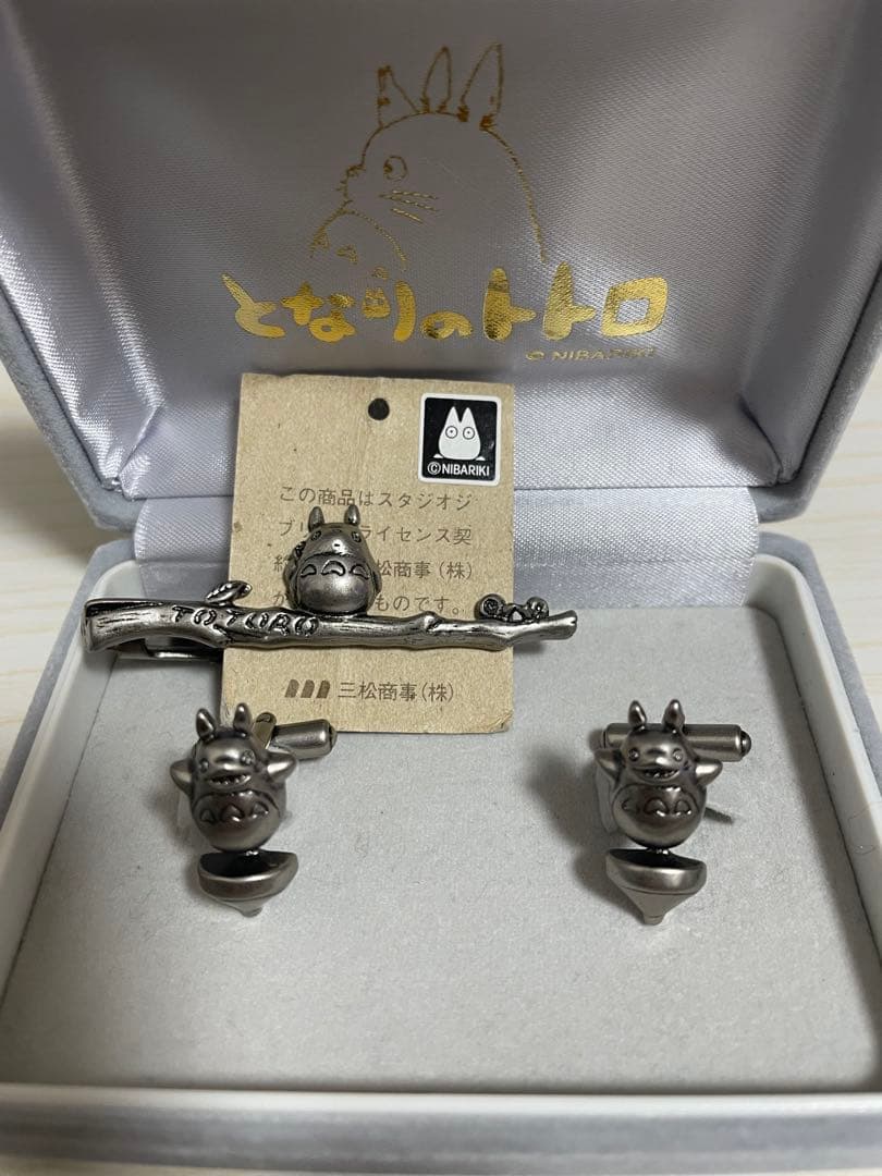 となりのトトロ カフリンクス ネクタイピン