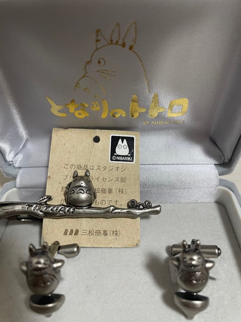 となりのトトロ カフリンクス ネクタイピン