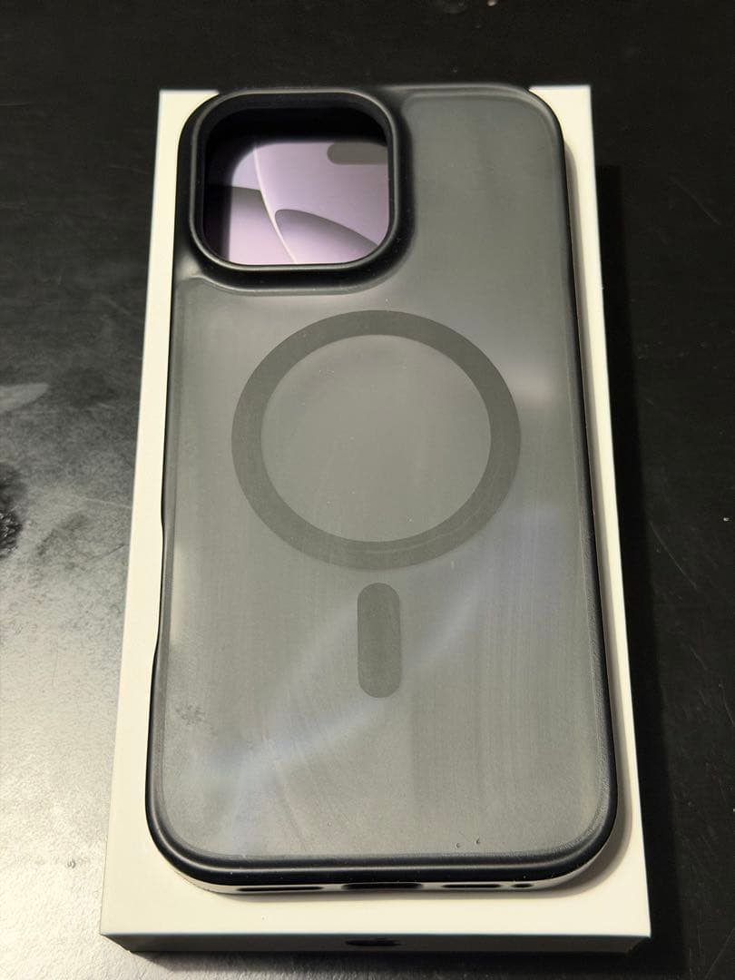 【傷無・バッテリー100%・付属品有】iPhone16ProMax 256GB