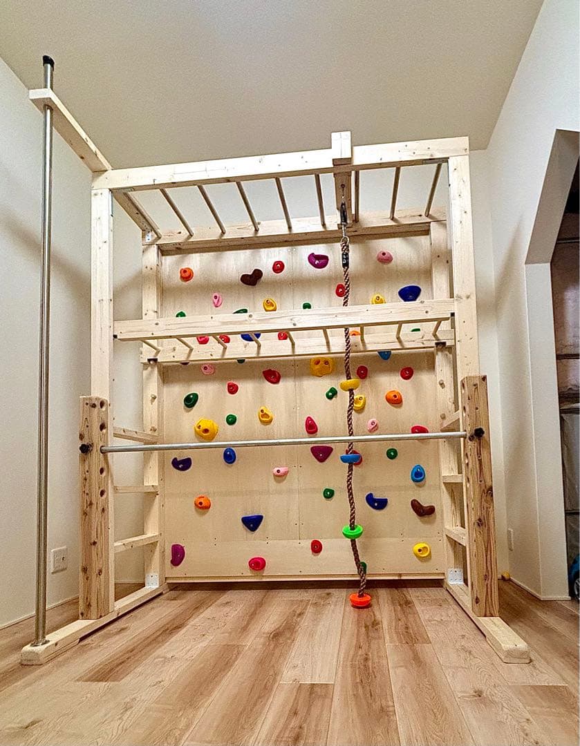 知育うんてい室内うんてい室内遊具ボルダリング