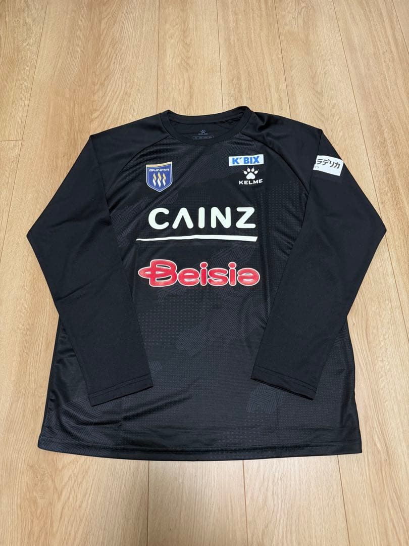 ザスパ群馬 KELME2025選手着用モデル長袖プラシャツ　ＸＬ　未使用品