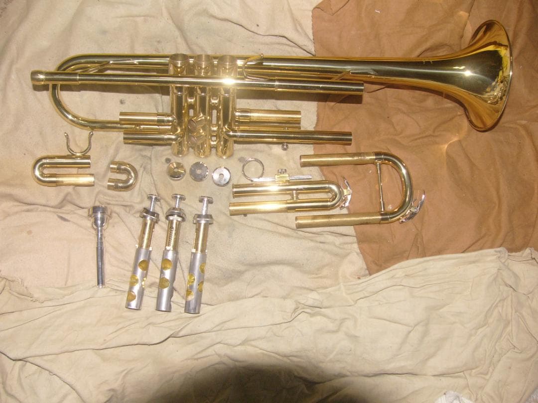 管楽器・吹奏楽器 Eastar ETR-380 Gold Standard Trumpet Tp