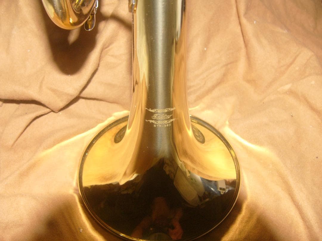 管楽器・吹奏楽器 Eastar ETR-380 Gold Standard Trumpet Tp