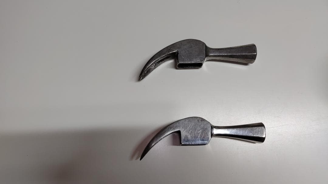 超希少 カクイ 仮枠ハンマー 伊予型八角 ステンレス 2本まとめて