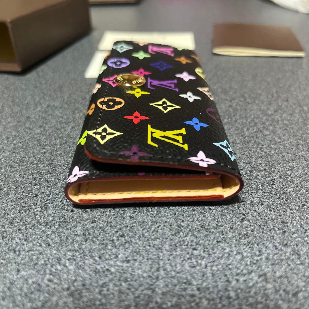 【新品未使用】ルイヴィトン モノグラム マルチカラー 4連 キーケース フランス