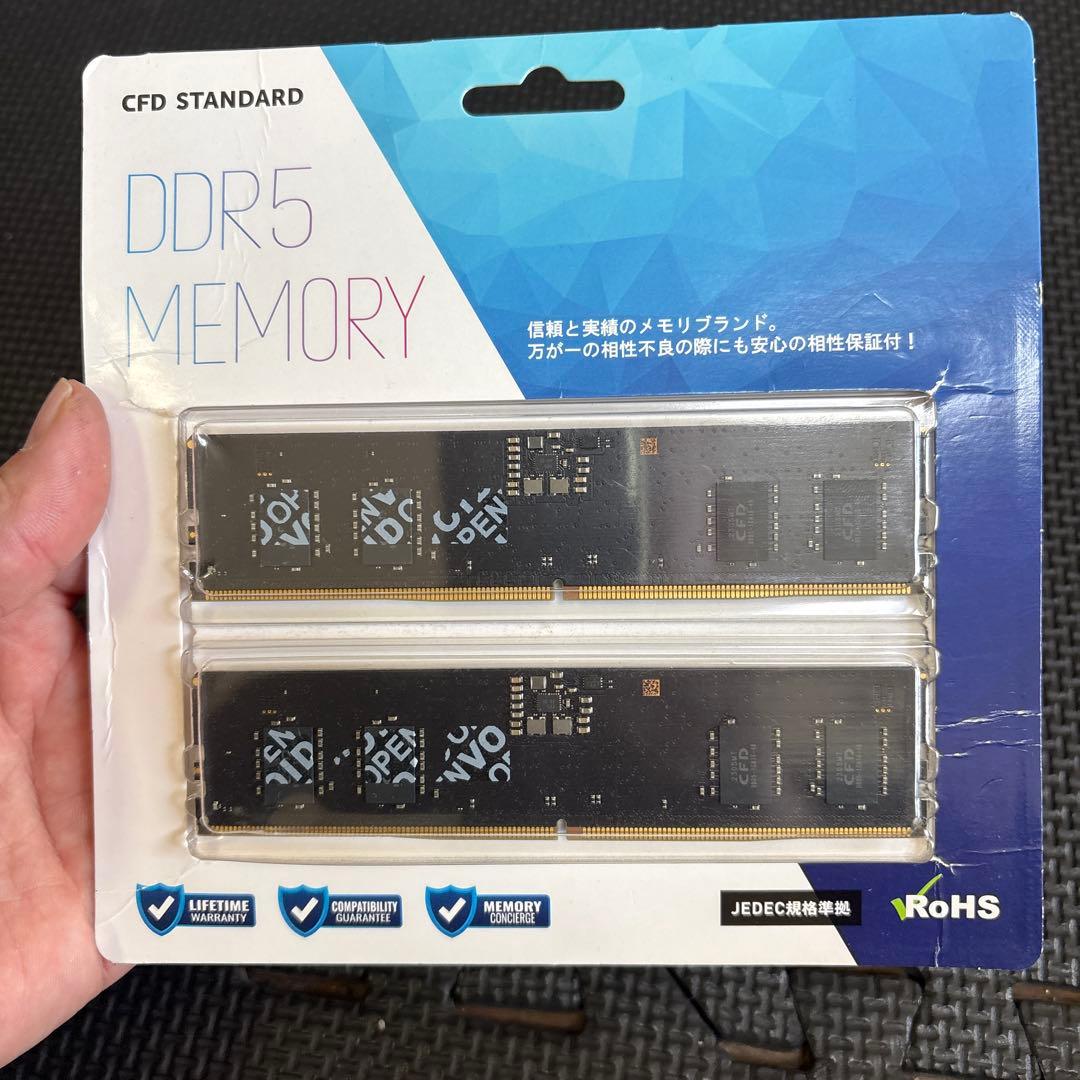 CFD STANDARD DDR5メモリー 16GB (8GBx2)