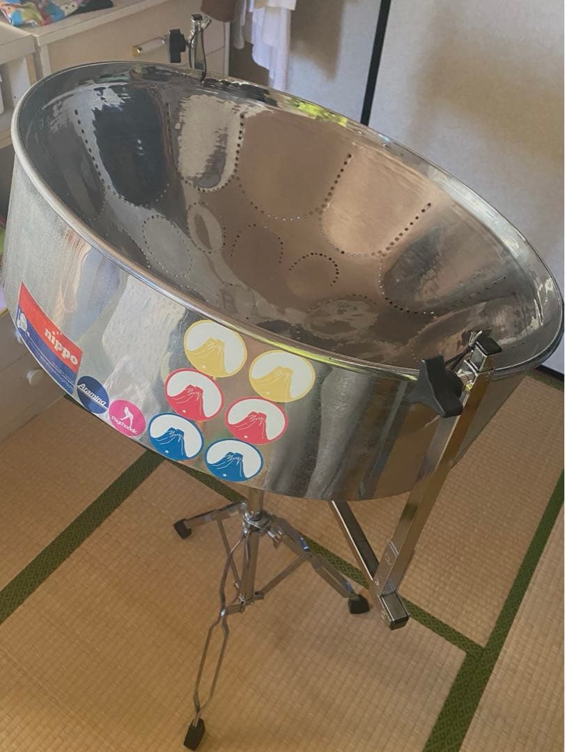 スティールパン、スタンド、ハードケースセット Panland