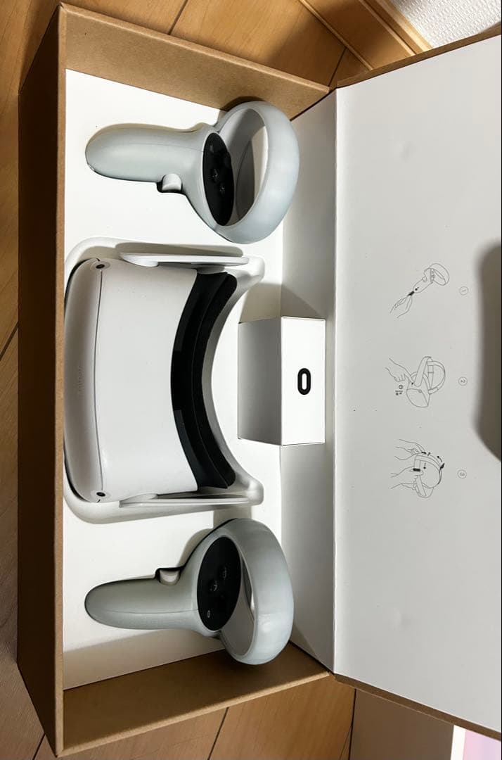  Quest 2 VRヘッドセット64gb&ストラップ