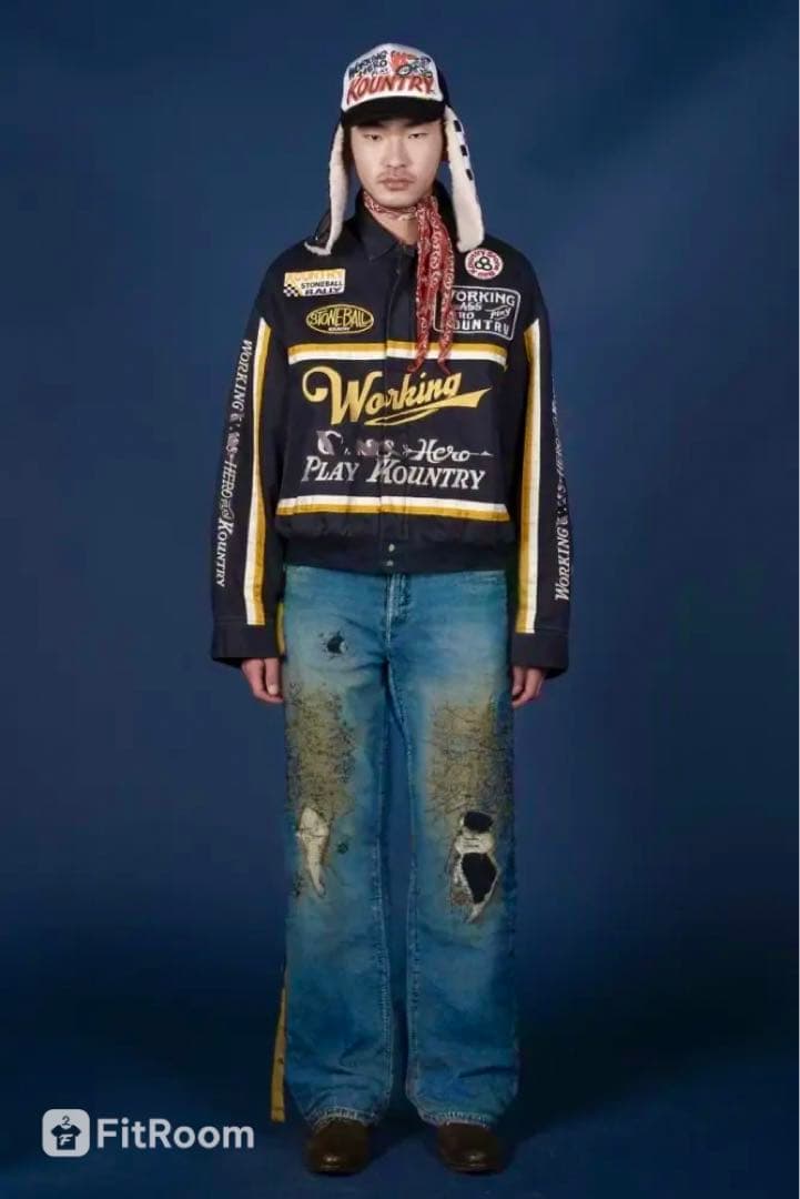 ※専用ページKAPITAL 風Distressed denim pants