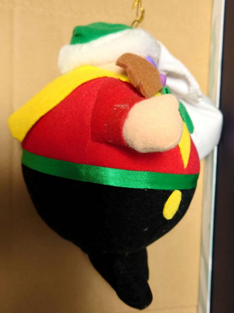 レトロ ソニック Dr.エッグマン クリスマス サンタ ぬいぐるみ 1994年