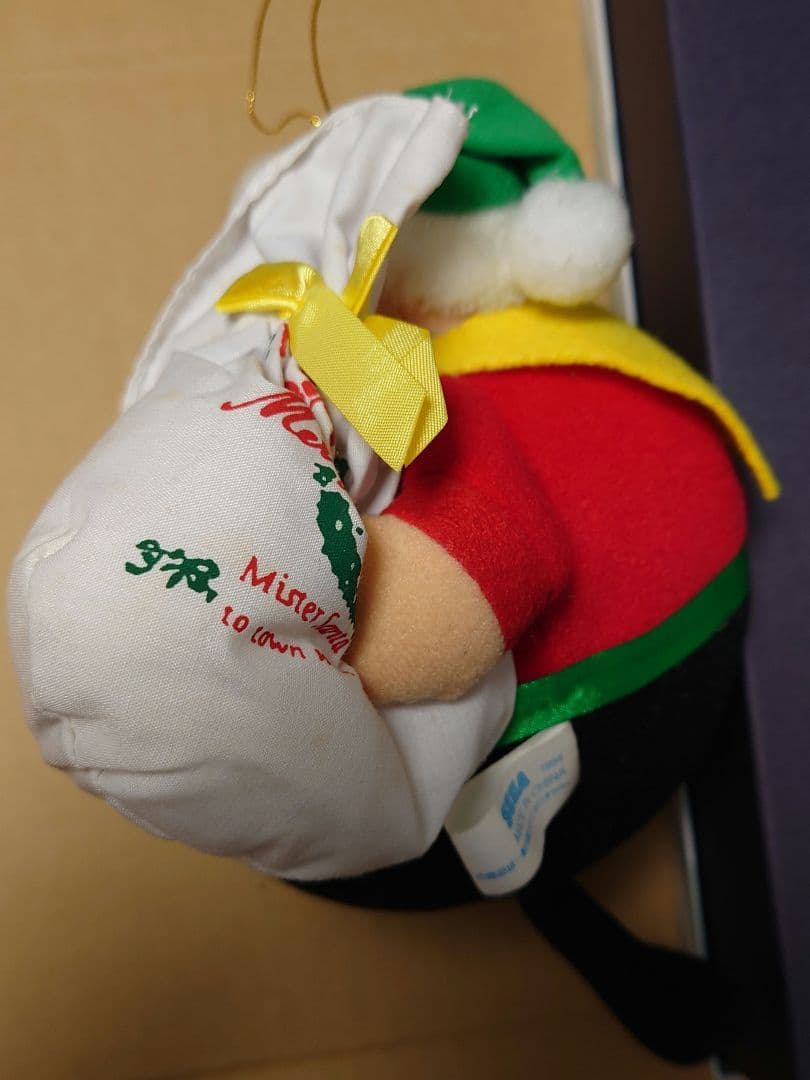 レトロ ソニック Dr.エッグマン クリスマス サンタ ぬいぐるみ 1994年