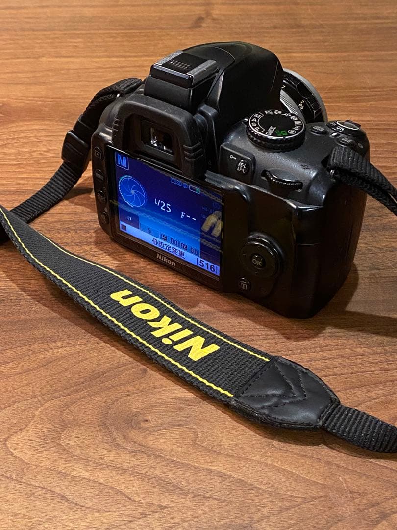 Nikon D3000 CCDデジタル一眼 ニッコール50mmオールドレンズ付 - メルカリ