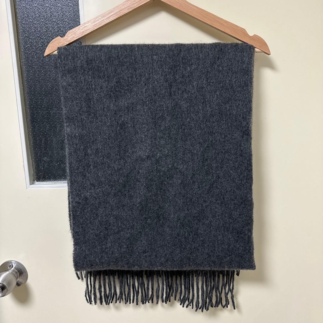 MB ハイエンドウールカシミアストール グレー