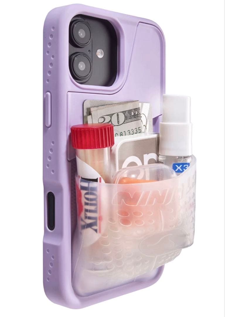 iPhoneアクセサリー Ninja Labs Flex Pouch Phone 15 Case