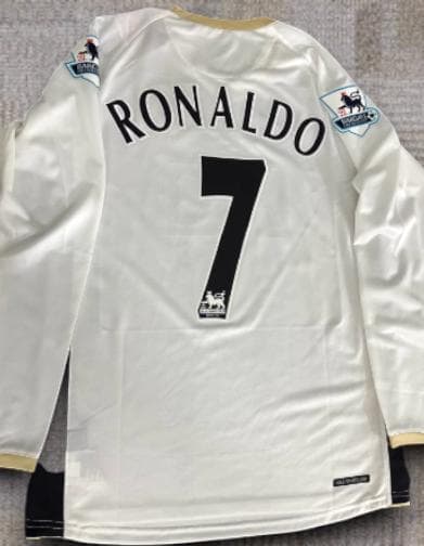 06/07 マンチェスター・ユナイテッド アウェイ 7番 C・ロナウド 長袖