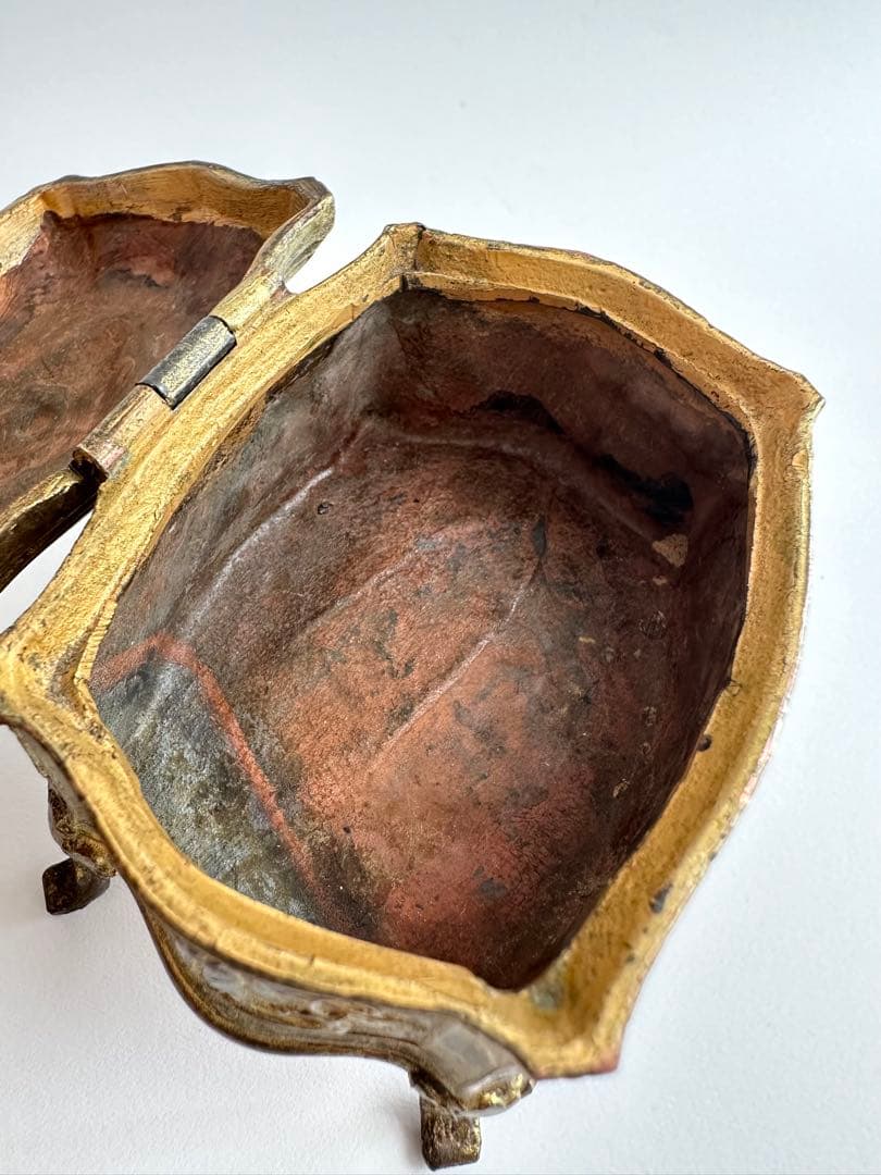 アンティーク　ジュエリーボックス　フランス蚤の市