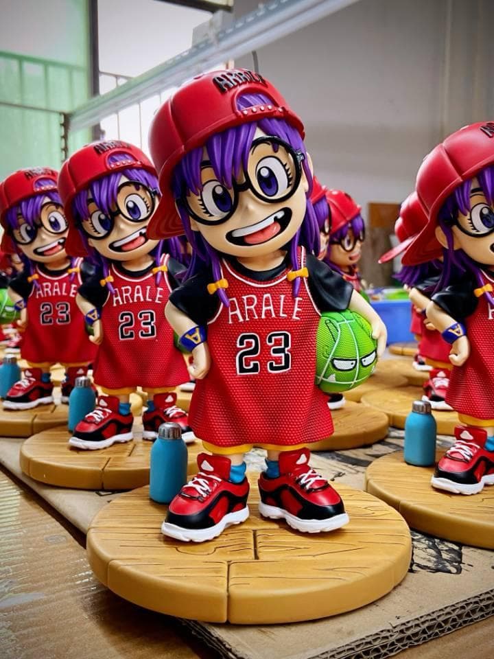 Dr.スランプ アラレちゃん バスケットボール ガレージキット フィギュア