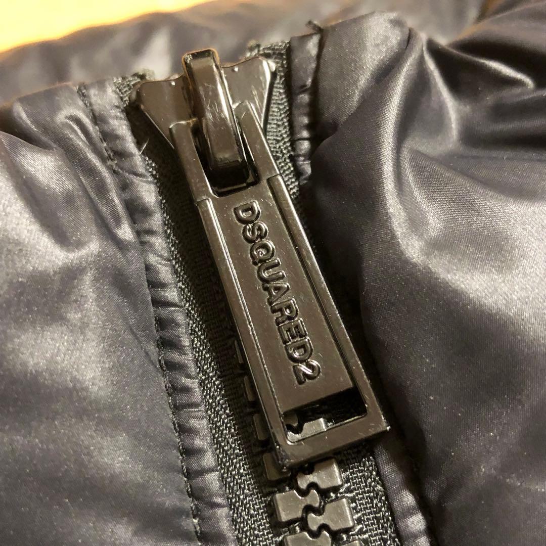 DSQUARED2 ディースクエアード ビック背面ロゴ付き ダウンジャケット