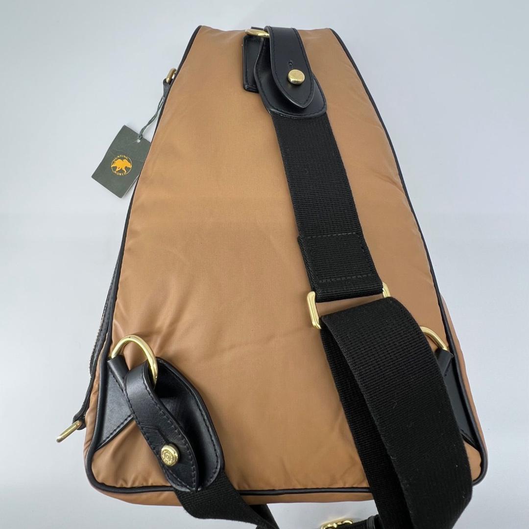 タグ付✨美品 ハンティングワールド バチューサー レザー ボディバッグ 斜めがけ