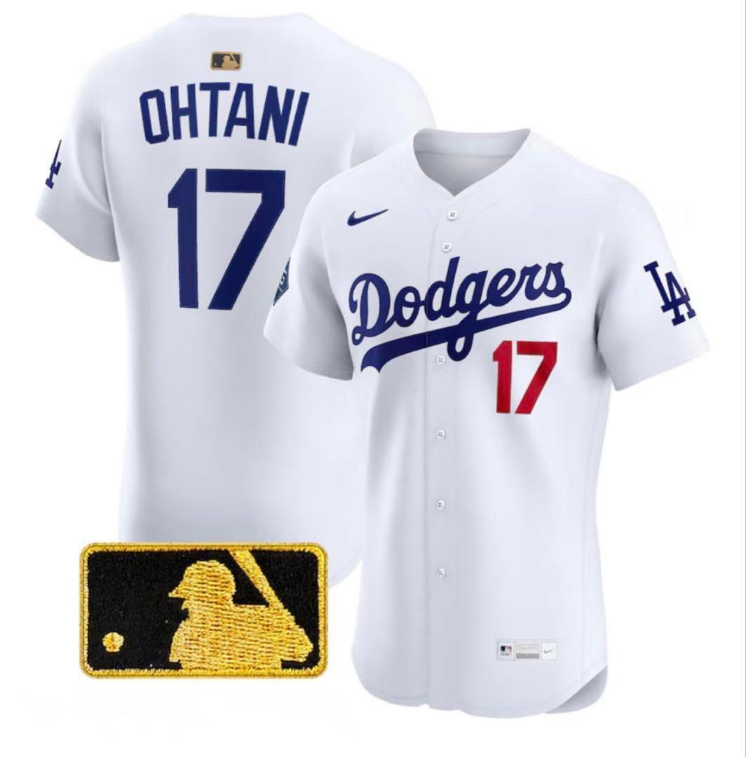 大谷翔平 エリートジャージ ユニフォーム ゴールドバッターマン LA