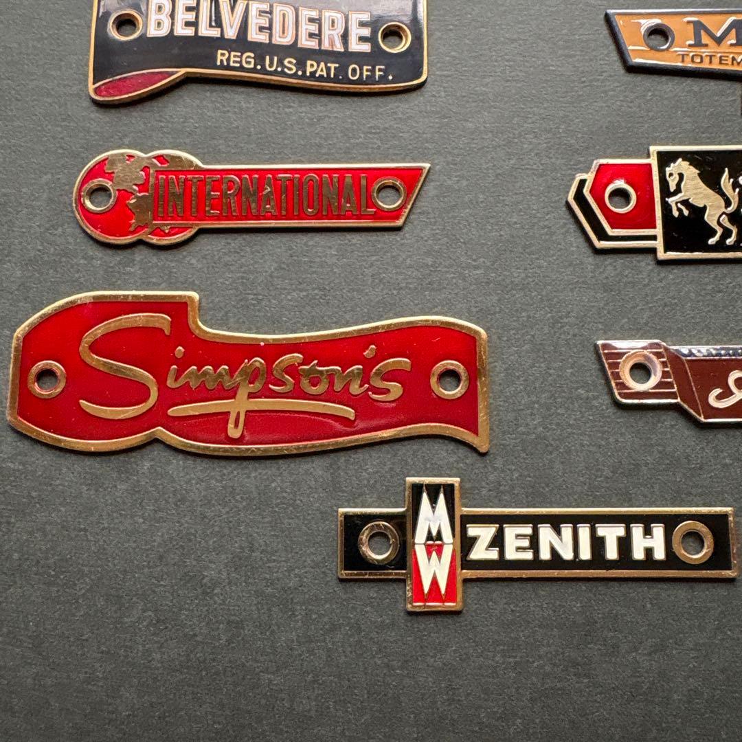 ヴィンテージマシンプレート／工業用プレート／VINTAGE