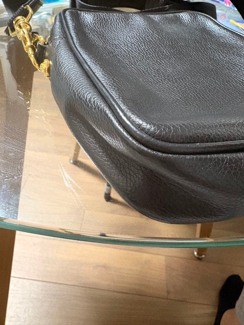 【3さん専用】 VERSACE ヴェルサーチ　ショルダーバック黒