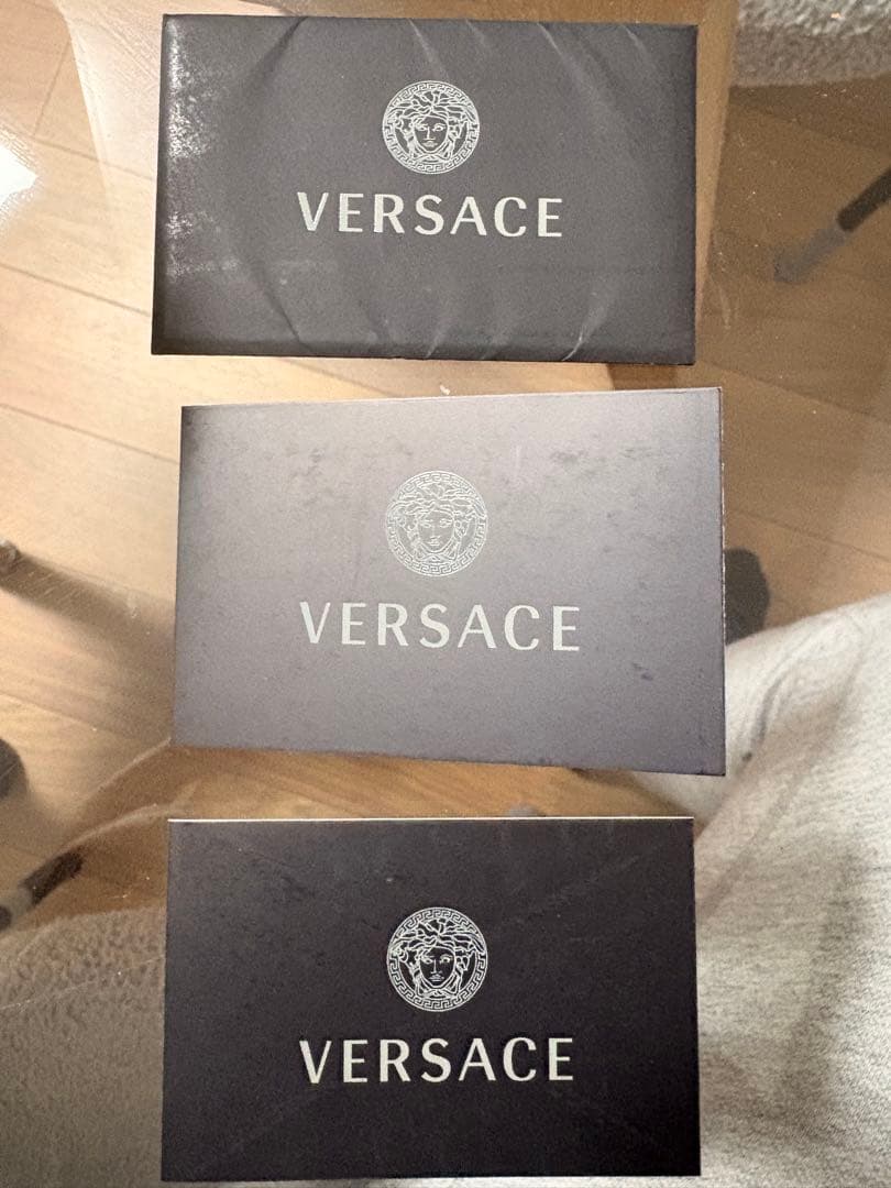 【3さん専用】 VERSACE ヴェルサーチ　ショルダーバック黒