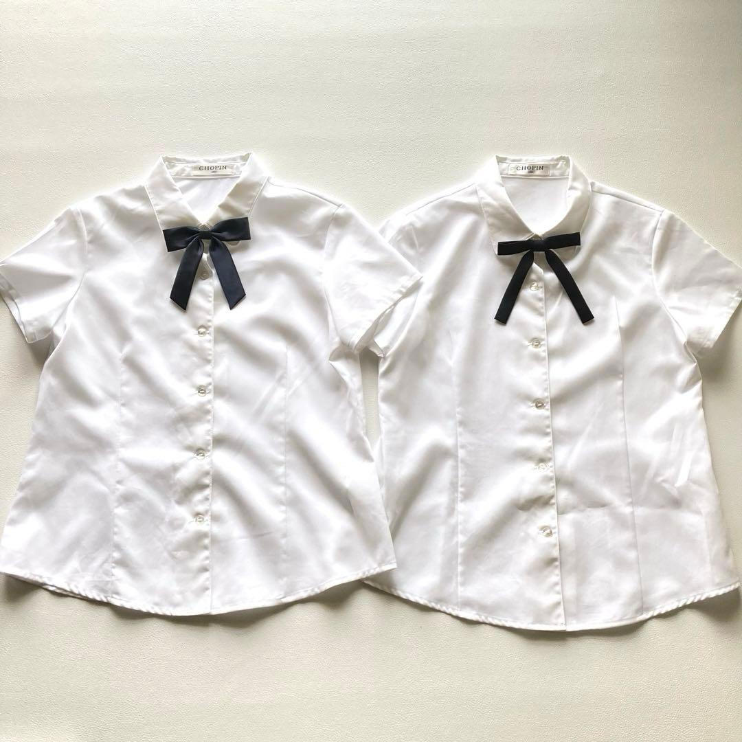 【極美品】CHOPIN （半袖ブラウス、ジャンパースカート） 双子用