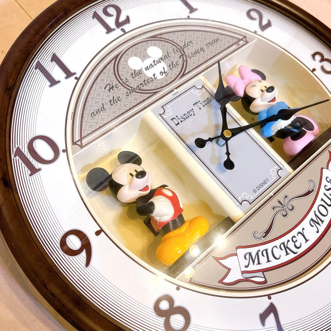 Disney Time からくり時計 掛け時計 FW527 ミッキー ミニー - メルカリ