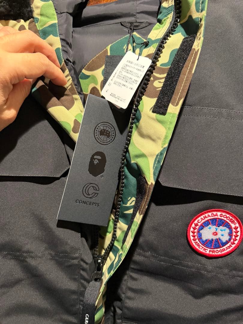 PTGNAカナダグース　ABC CAMO EXPEDITION PARKA