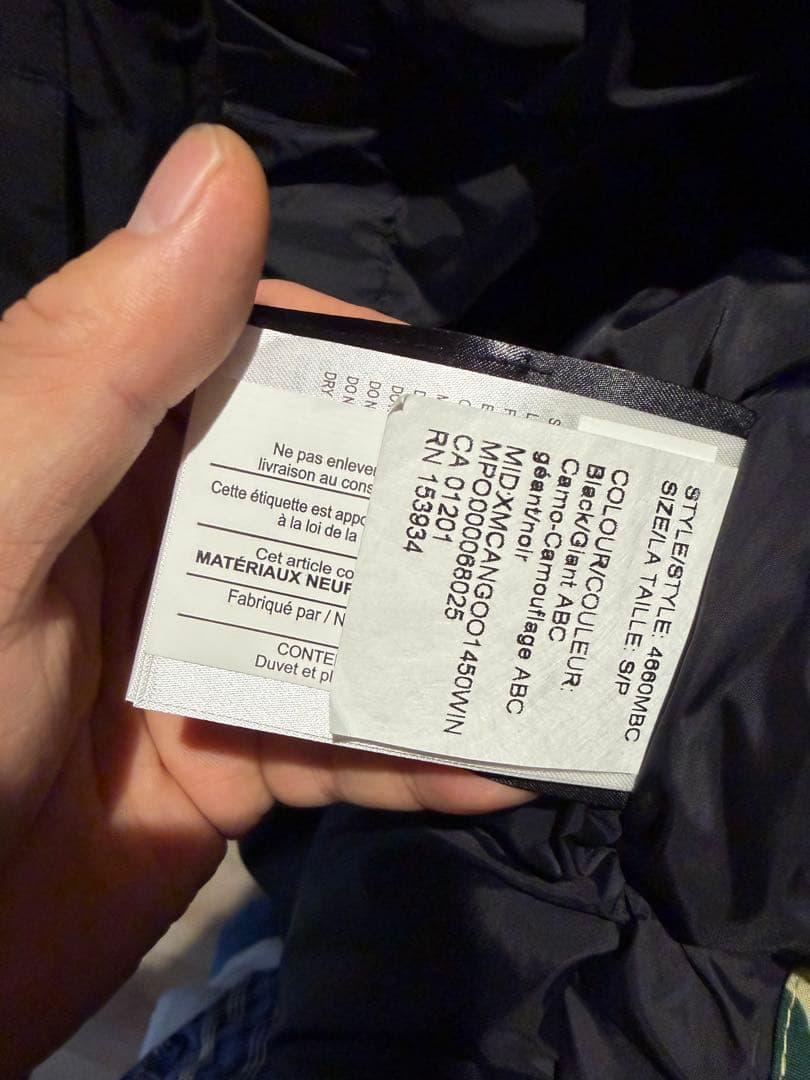 PTGNAカナダグース　ABC CAMO EXPEDITION PARKA