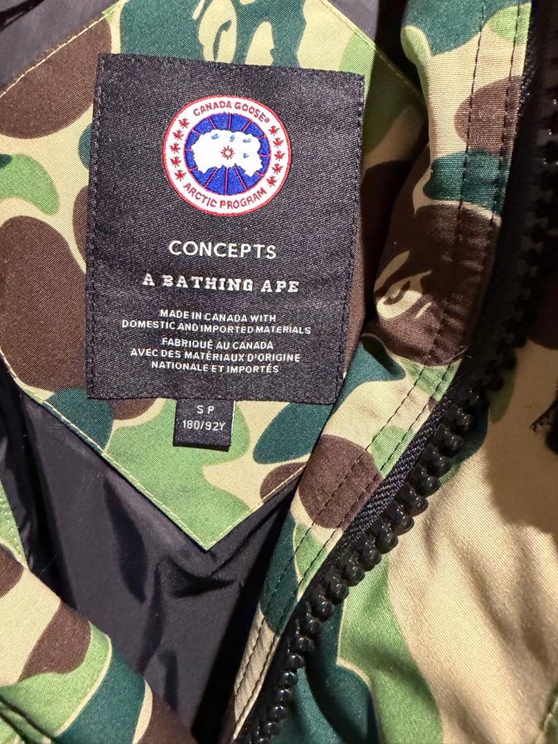 PTGNAカナダグース　ABC CAMO EXPEDITION PARKA