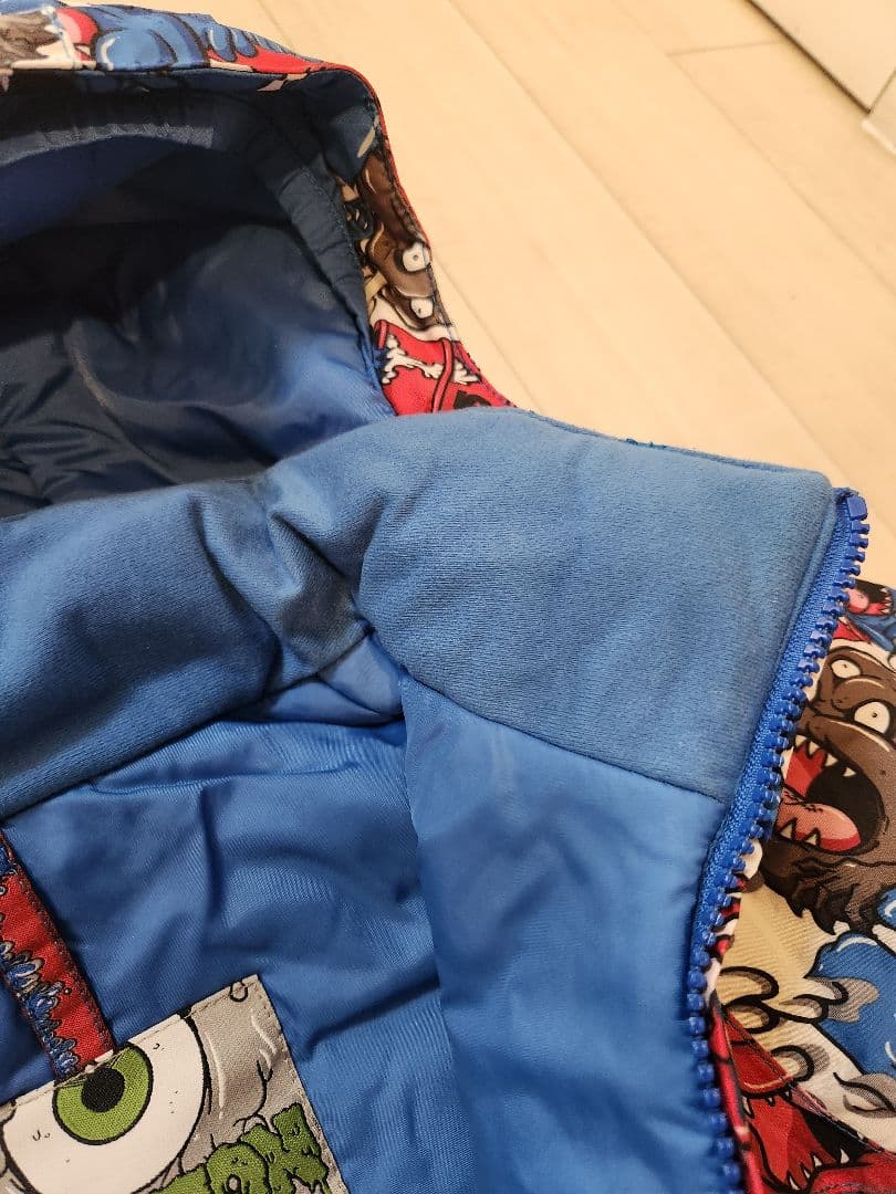 BURTON モンスター柄キッズスキーウェア つなぎ 4Tサイズ