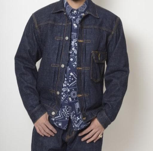 RATS　1st TYPE DENIM JKT INDIGO　デニム　Gジャン