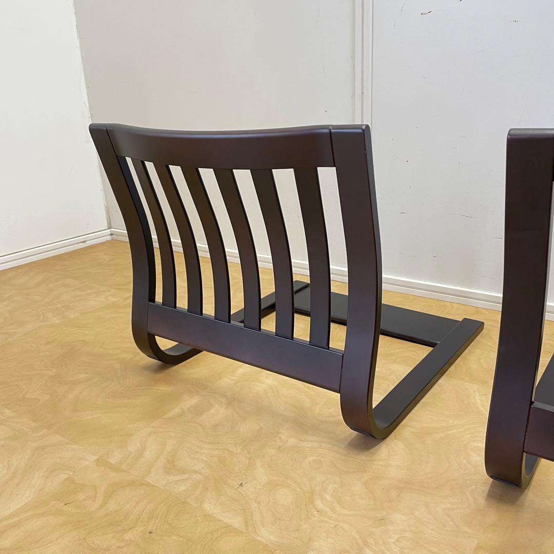 2脚セット 豊橋木工 座椅子 木曽 トヨモク チェア 椅子 イス いす