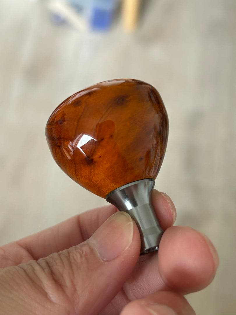 ウォーターランド　ハンドルノブ　ウッドハンドル