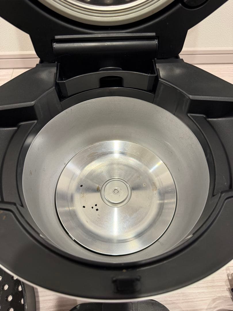 SHARP ヘルシオホットクック 1.6L KN-HW16G-W水なし自動調理鍋