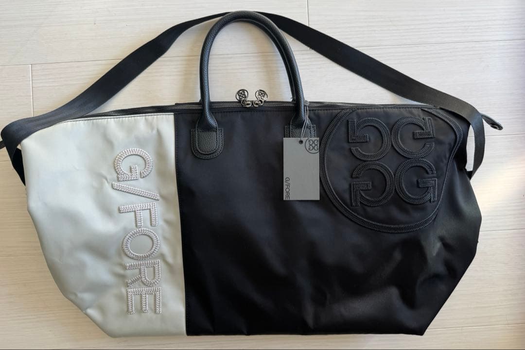 G/FORE ゴルフバッグ ブラック/ホワイト 大人感　高級仕様