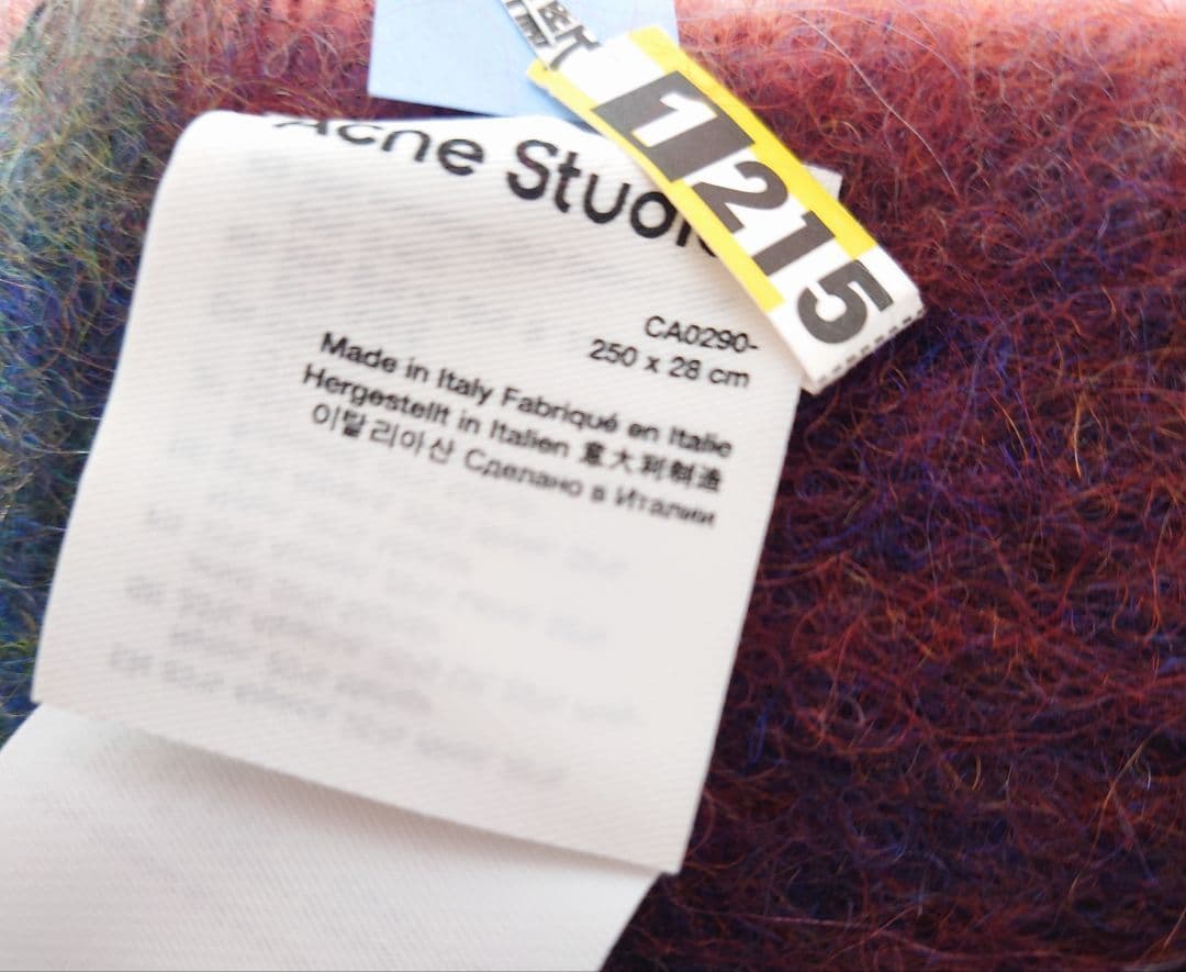 !正規品★美品★Acne Studios★フリンジ付きマフラー 男女兼用